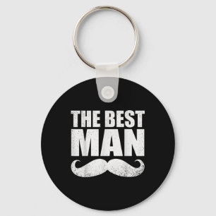 Best Man Wedding Groomsmen Funny Bridal Bachelor P Key Ring