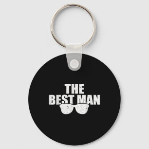 Best Man Wedding Groomsmen Funny Bridal Bachelor P Key Ring