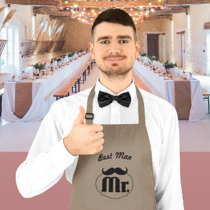Best Man Wedding Party Gifts Long Apron