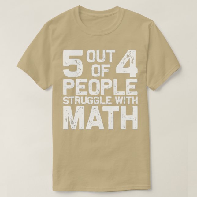 Best Math Teacher Art Men Women Math Joke Calculus T-Shirt (Design Front)