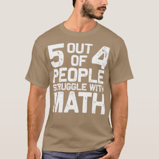 Best Math Teacher Art Men Women Math Joke Calculus T-Shirt