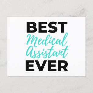 Best Medical Assistant Ever 2 Holiday Postcard