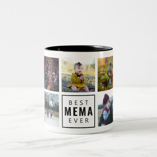 Best MEMA Ever Custom Photo Mug (Center)