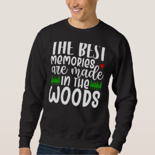 Best Memories Woods Camping Boondocking For Kids A Sweatshirt