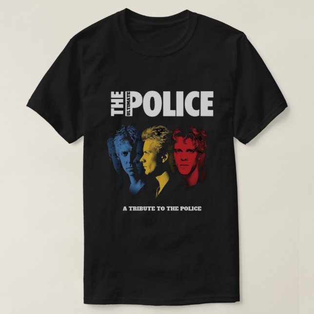 Best Merch The Police Gift T-Shirt (Design Front)