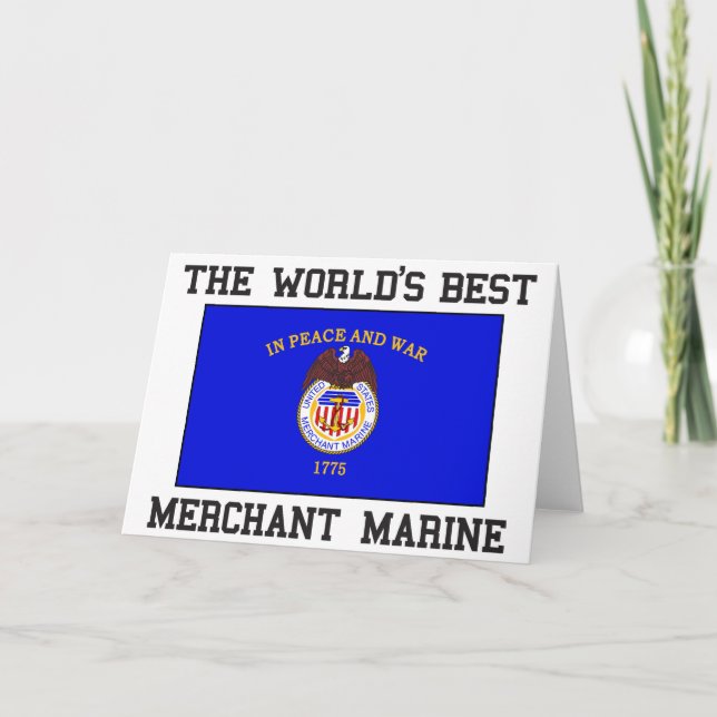 Best Merchant Marine Card (Front)
