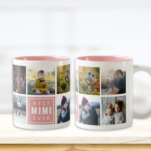 Best MIMI Ever Custom Photo Mug