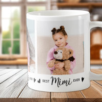 Best MIMI Ever Modern Personalised Grandma 3 Photo