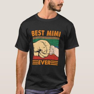 Best Mimi Ever Vintage Mum Mother  Ideas Mother S  T-Shirt