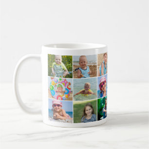 Best Mom 9 Photo Collage Mother's Day  Coffee Mug
