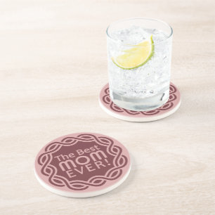 BEST MOM coaster