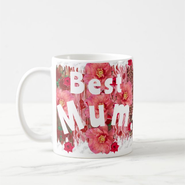 Best Mom! Coffee Mug (Left)