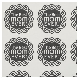 BEST MOM custom colour fabric
