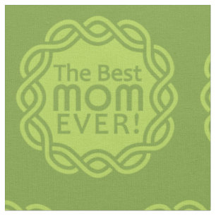 BEST MOM custom colour fabric