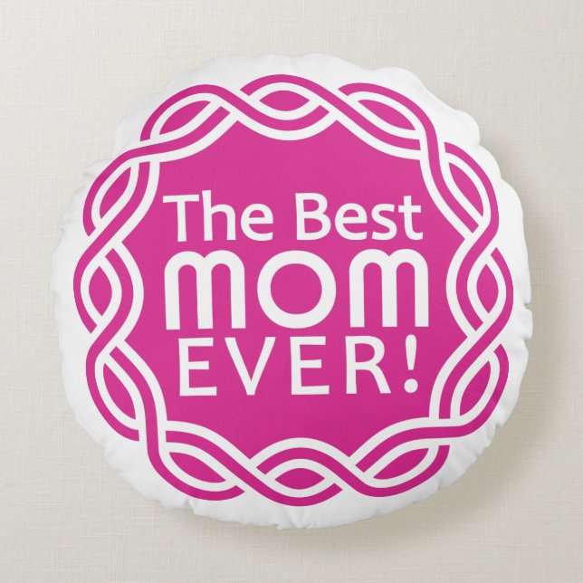 BEST MOM custom cushion (Front)