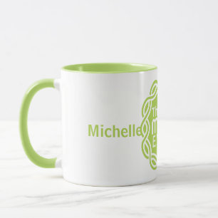 BEST MOM custom monogram mugs