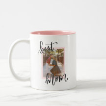 BEST MOM custom mug with image