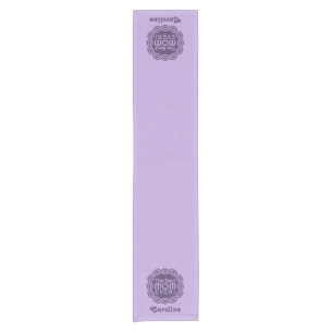BEST MOM custom name & colour table runner