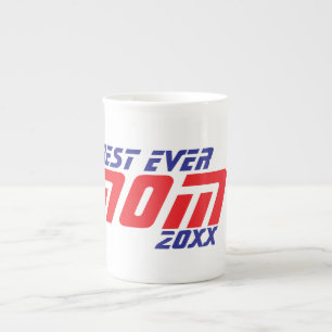 Best MOM Ever 20XX Bone China Mug