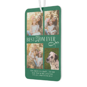 Best Mom Ever 4 Photos Mothers Day Gifts Car Air Freshener