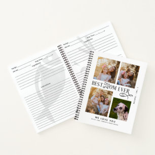 Best Mom Ever 4 Photos Mothers Day Gifts Recipes Notebook
