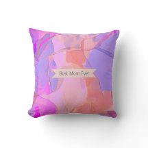 Best Mom Ever Abstract Pastel