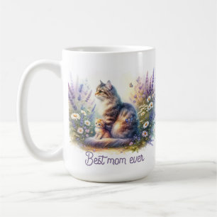 Best Mom Ever Cat Coffee Mug
