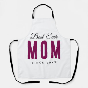 Best Mom Ever Custom Apron – Personalized Massage