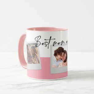 BEST MOM EVER Custom Photo Collage Mum Gifts Mug