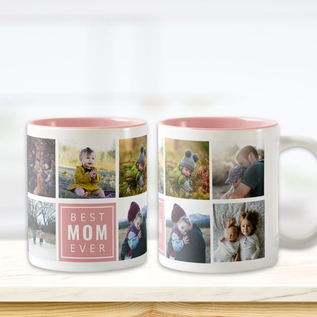 Best MOM Ever Custom Photo Mug (Creator Uploaded)