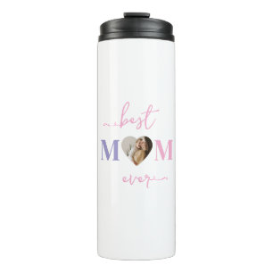 Best Mom Ever Custom Tumbler with Photo