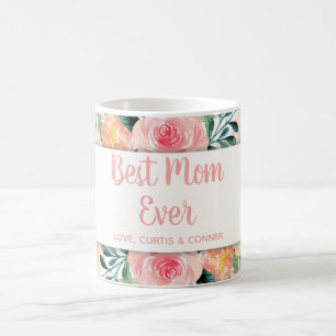 Best Mom Ever Customizable Bonus Mom Mothers Day Coffee Mug