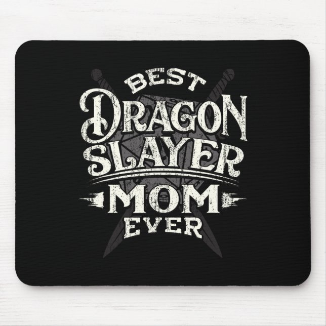 Best Mom Ever Funny Mother's Day Rpg Gamer Women  Mouse Pad (Front)