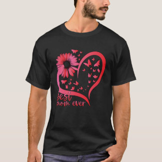 Best Mom Ever Happy Mothers Day 2023 Butterfly Mom T-Shirt