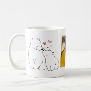 Best Mom Ever Modern Photo Mama Bear Mother's Day Coffee Mug