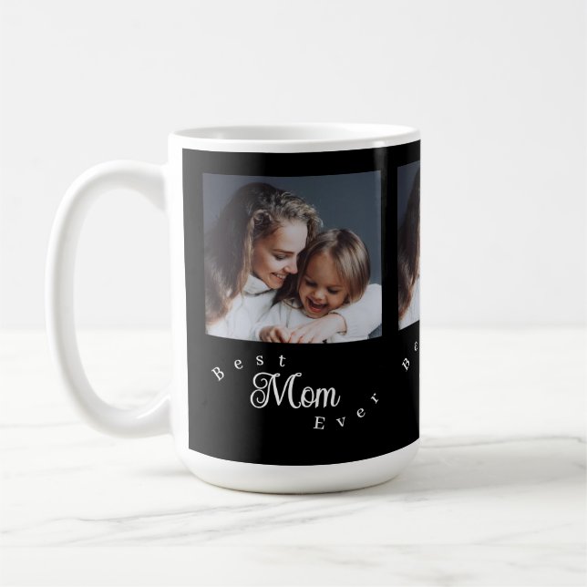 Best Mom Ever Modern Simple Coffee Mug (Left)