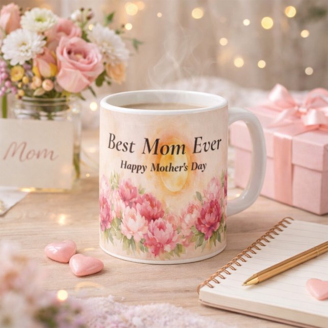 Best Mom Ever Mug 11oz | Happy Mother’s Day Gift (Creator Uploaded)
