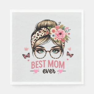 Best Mom Ever Napkin
