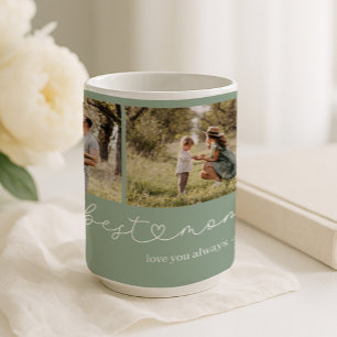 Best Mom Ever Photo Collage Coffee Mug