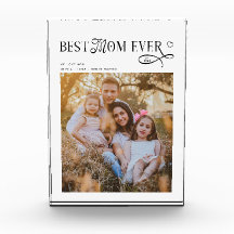 Best Mom Ever Photo Heart Mothers Day Gifts