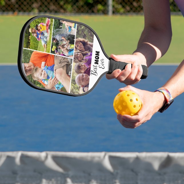 Best MOM ever Photo template Pickleball Paddle (Insitu)
