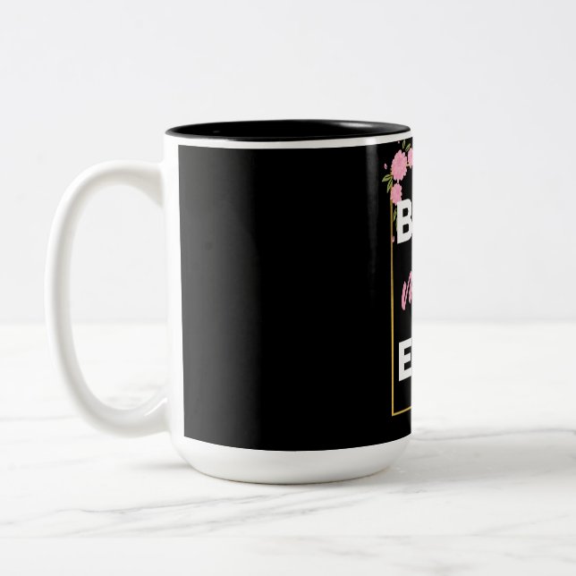 Best Mom Ever Two-Tone Coffee Mug (Left)