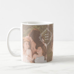 Best Mom Ever Wildflower Photo Collage Coffee Mug