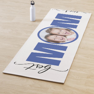 Best MOM Ever with Photo Yoga Mat