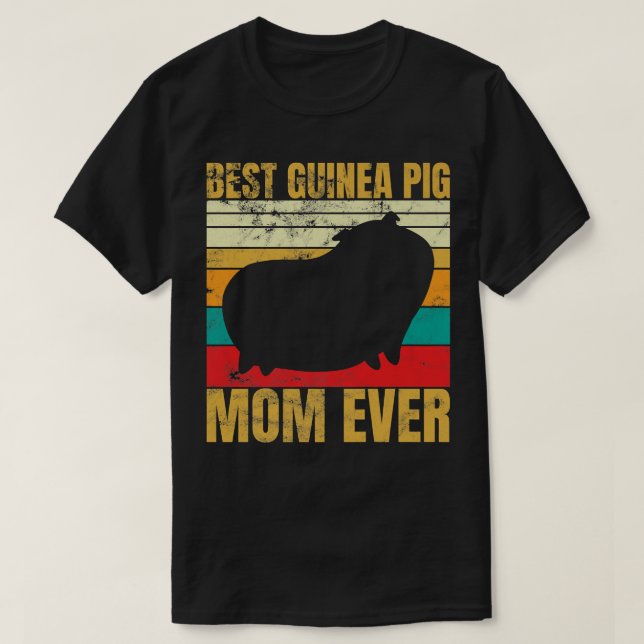 Best Mom Furry Potato funny guinea pig Premium  T-Shirt (Design Front)