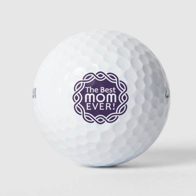 BEST MOM golf balls (Front)