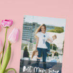 Best Mom | Hand Lettering Mother's Day Photo Card<br><div class="desc">Showing Mom you care is important all year round, but there’s one special day when people across the country celebrate the mothers in their lives: Mother’s Day. When it comes to choosing how you show your love, custom photo cards offer a fantastic way to make a personalized statement. Moms love...</div>