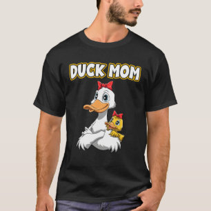 Best Mom in the World Mother s Day Mother Duck T-Shirt