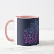 Best Mom in the World Mug - Elephant Mug