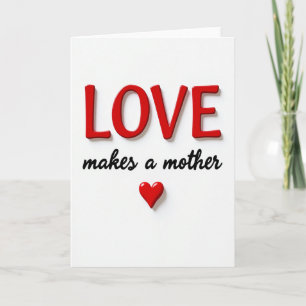 Best Mom Love Card